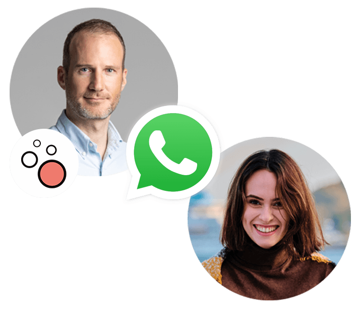 Customer communication with WhatsApp