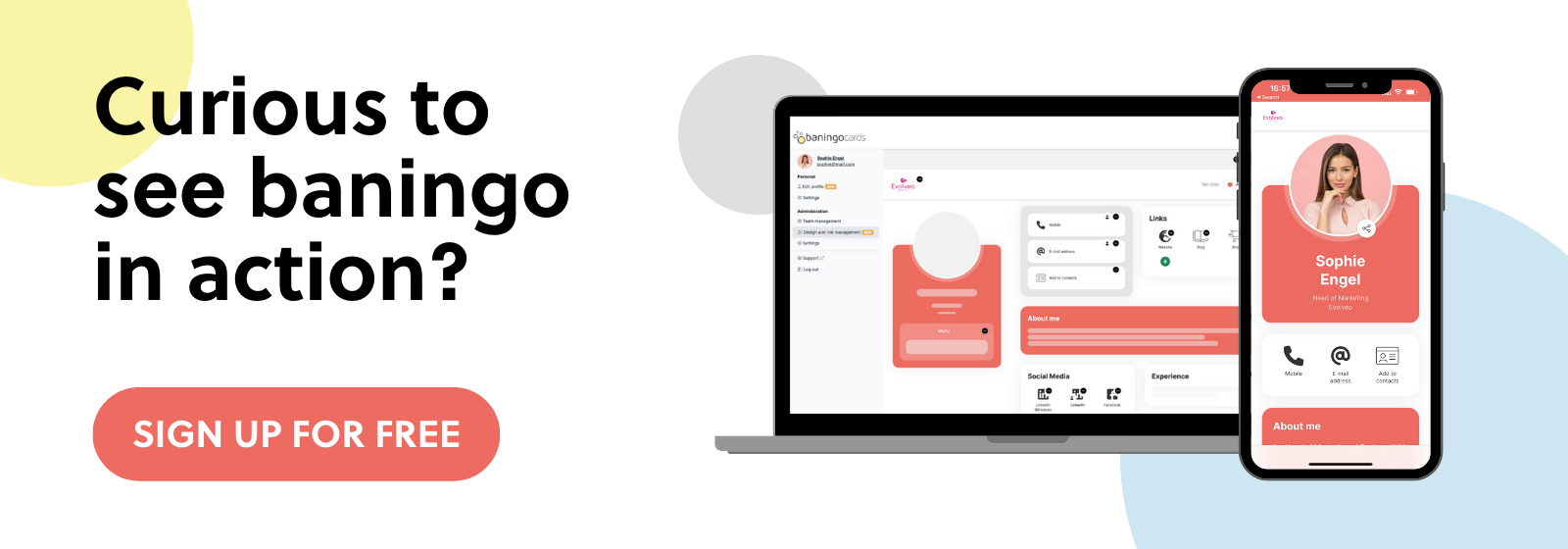 Signup for baningo cards