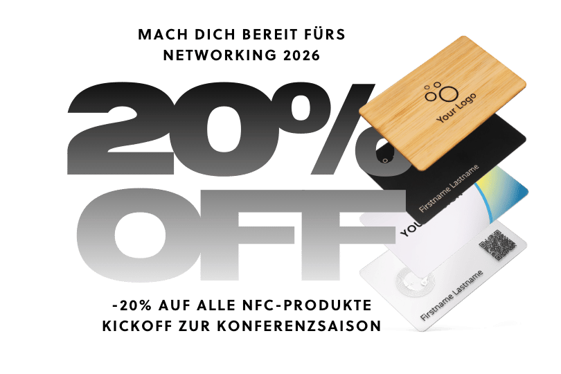 baningo NFC-Karte für digitale Visitenkarte