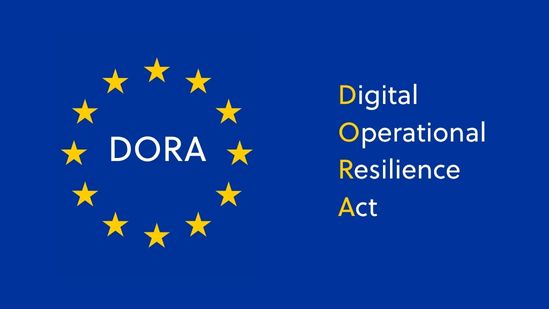 Imagen de DORA con bandera de la UE