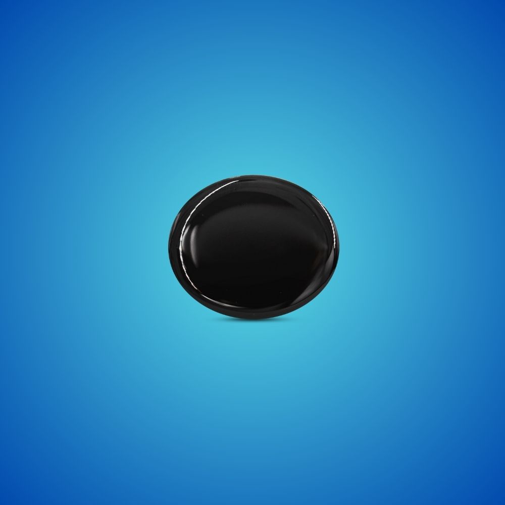 Epoxy NFC-Stickers black on blue background