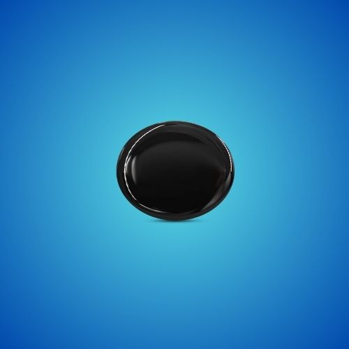 Epoxy NFC-Stickers black on blue background
