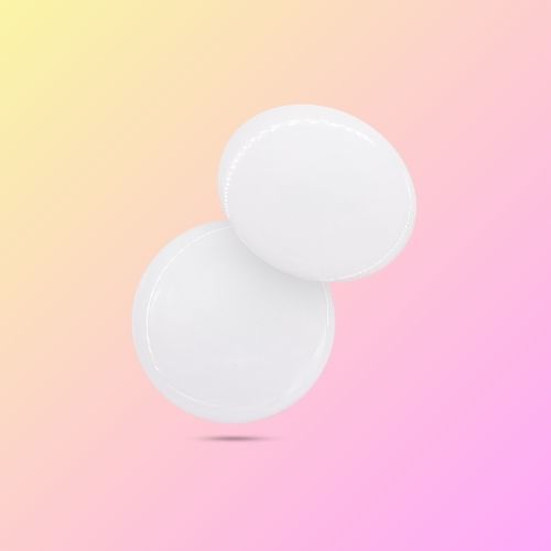 Epoxy NFC-Stickers white on purpel background