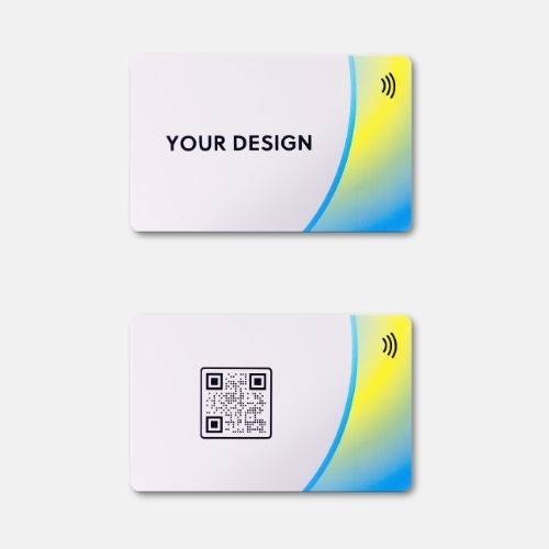 R-PVC Premium Edition NFC business card from baningo